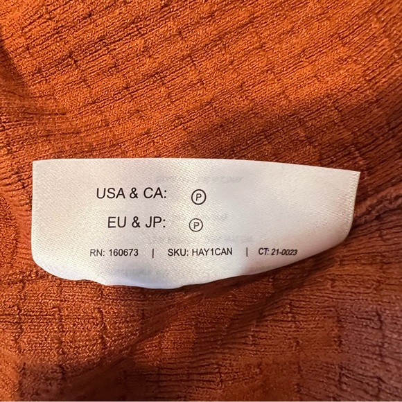 M.M.LaFleur Hayden Dress - GeoStretch In Burnt Orange Size XL - Picture 9 of 10